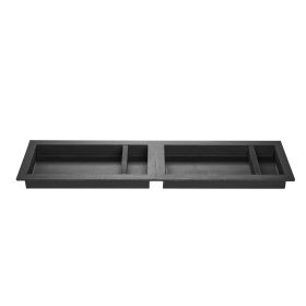 Shower Niche, 16 x 32 inch + 16 x 32 inch Recessed Wall Niche with Movable Shelf, 4 inch Thick Modern Soap&Shampoo Storage Organizer,Square Corners