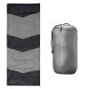 Lightweight Sleeping Bag for Backpacking, Hiking, Waterproof Compact Envelope Sleeping Bag for Cold & Warm Weather, Gray
