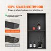 13"x25" No Tile Shower Niche 304 Stainless Steel, Wall-Inserted Niche Recessed Double Shelves