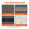 Shower Niche Ready for Tile 16" x 50", Single Shelf Organizer, Square Corners Wall-inserted Niche Recessed