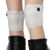 Fresh Fab Finds Women Winter Crochet Knit Leg Warmers