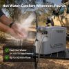 Portable Propane Water Heater for Camping with Pump&Showerhead