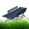 Portable Travel Kid Bed with Guardrail for Outdoor Indoor