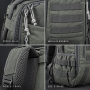 Tactical Backpack with Modular Webbing, Multi-Compartment Outdoor Daypack